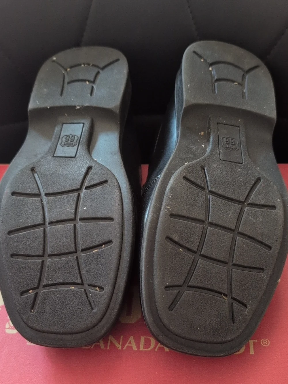 Route 66 Black Slip-On Loafers